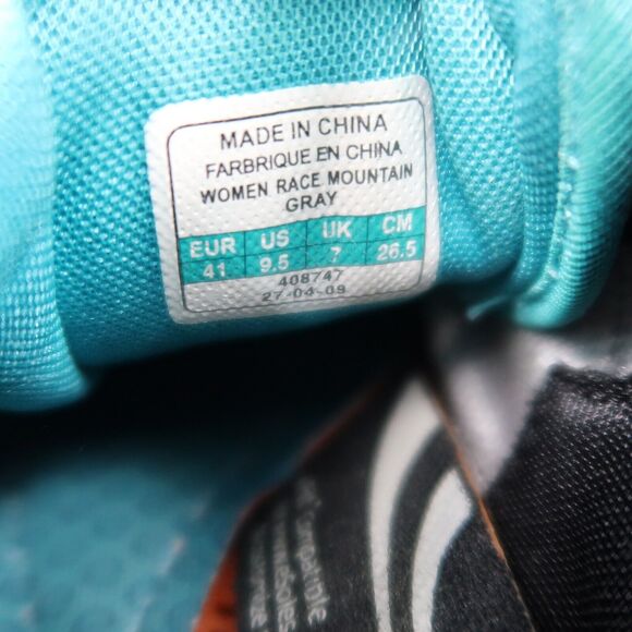 Bontrager Shoes Women 9.5 Cycling Race MTB Inform 3 Strap eSoles Spinning Grey - Picture 14 of 14